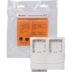Legrand Cadre 2 postes appareillage saillie pour moulures DLPlus
