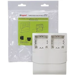 Legrand Interrupteur En Saillie-Cadre 2 postes appareillage saillie pour plinthe 80 x 20 mm