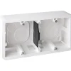 Legrand Cadre saillie Mosaic - - 2 x 2 modules horizontal