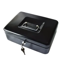 Smith & Locke Coffre-Fort-Caisse en acier Noir 248 x 178 x 88 mm
