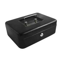 Smith & Locke Coffre-Fort-Caisse en acier Noir 248 x 178 x 88 mm