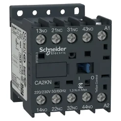 Schneider Electric Ca2kn22u7 Schneider - Contacteur Tétrapolaire - 2no+2nf - 10a - Bobine 240vca - Vis - Ca2kn