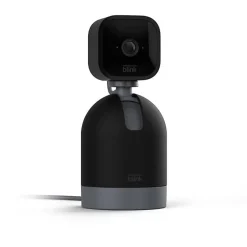 Blink! Caméra De Surveillance-Caméra Blink Mini Pan Tilt 1080p Noir rotative vision nocturne audio bidirectionnel
