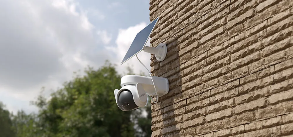 Imou Caméra De Surveillance-Caméra de surveillance extérieur 4G/WiFi sur batterie blanc