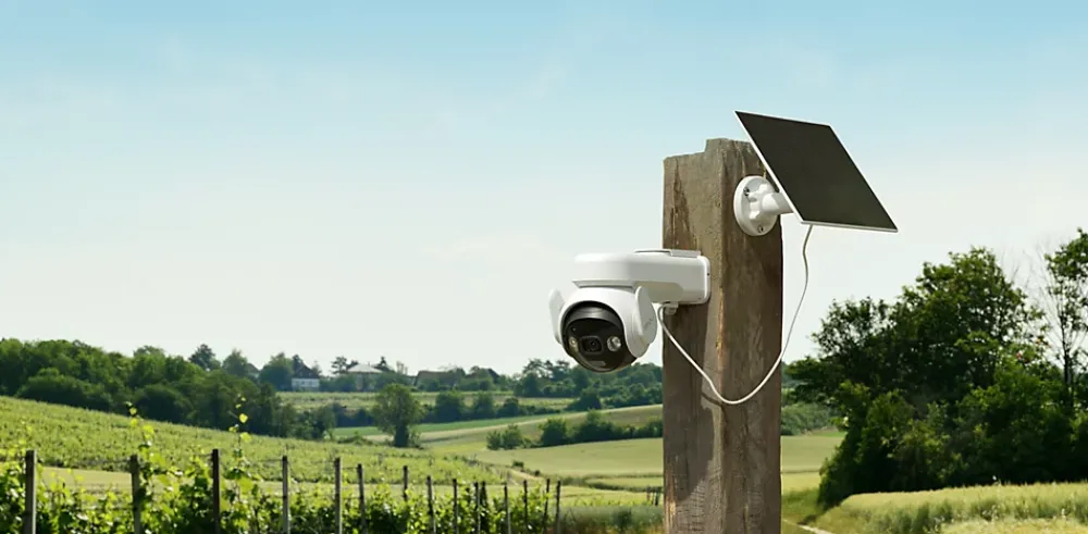 Imou Caméra De Surveillance-Caméra de surveillance extérieur 4G/WiFi sur batterie blanc