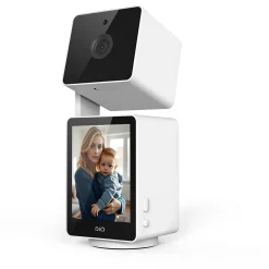 Dio Connected Home Caméra De Surveillance-Caméra de surveillance intérieure connectée motorisée avec écran