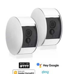 Somfy Caméra de surveillance intérieure 1870469, lot de 2