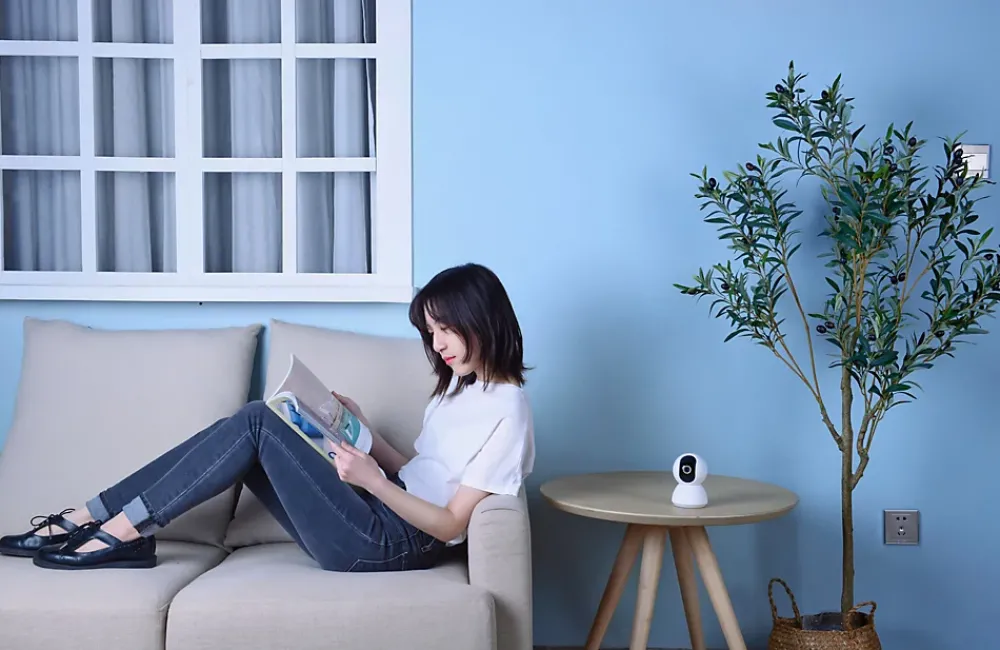 Xiaomi Caméra De Surveillance-Caméra de surveillance intérieure Mi 360° Home Security 2K