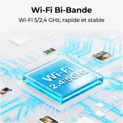 Reolink Caméra de surveillance Sonnette exterieur connectee D340W Noir