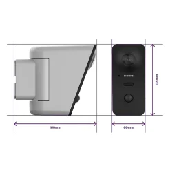 Philips Caméra De Surveillance-Caméra de vidéosurveillance extérieure WelcomeEye