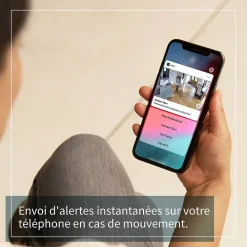 Arlo Caméra de vidéosurveillance intérieure sans fil Essential 1080p noire
