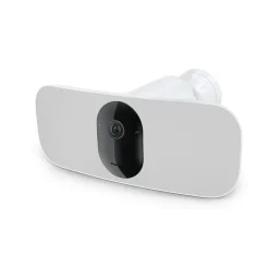 Arlo Caméra De Surveillance-Caméra de vidéosurveillance sans fil Floodlight Pro3 2K blanche