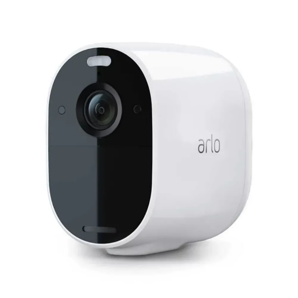 Arlo Caméra De Surveillance-Caméra de vidéosurveillance sans fil Essential Spotlight 1080p blanche