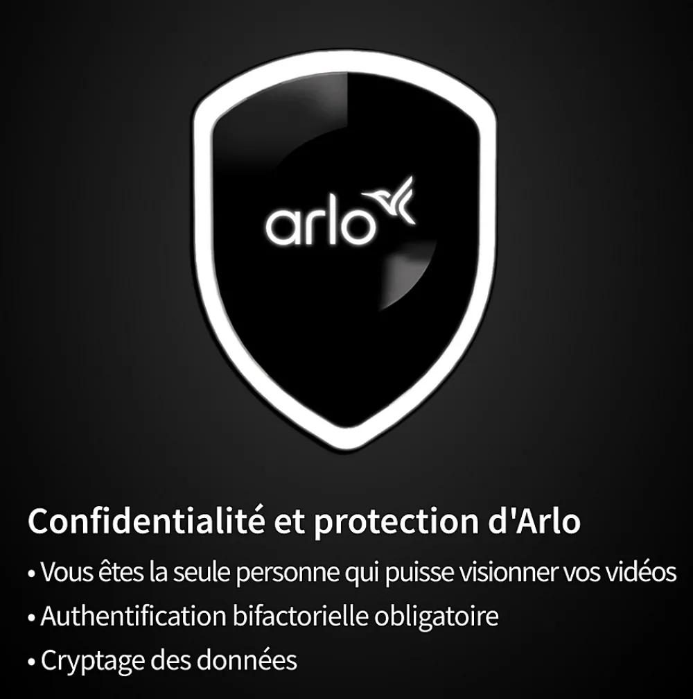 Arlo Caméra De Surveillance-Caméra de vidéosurveillance sans fil Essential Spotlight 1080p blanche