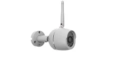 Chacon Caméra extérieure 1080p multi adaptateur blanche
