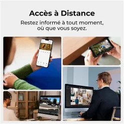 Reolink Caméra extérieure - - B320 - Panneau solaire - Blanc