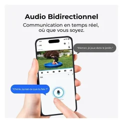 Reolink Caméra extérieure - - B320 - Panneau solaire - Blanc