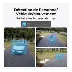 Reolink Caméra De Surveillance-Caméra extérieure - - W320 - Blanc