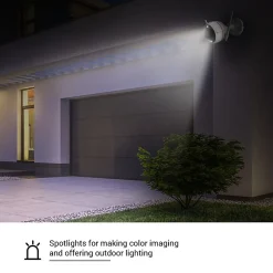 Ezviz Caméra extérieure wifi pro FHD C3W