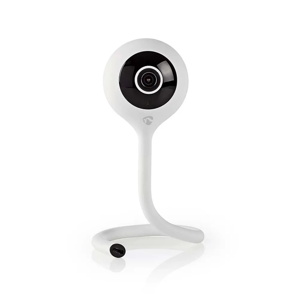 Nedis Caméra De Surveillance-Caméra IP intelligente Wi-Fi Capteur climatique FULL HD 1080p