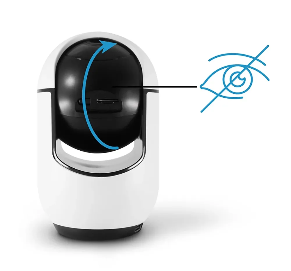 Avidsen Caméra De Surveillance-Caméra IP intérieure motorisée HomeCam Prim 2,5 K - - 127158