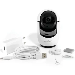 Avidsen Caméra De Surveillance-Caméra IP intérieure motorisée HomeCam Prim 2,5 K - - 127158