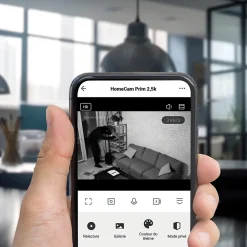 Avidsen Caméra De Surveillance-Caméra IP intérieure motorisée HomeCam Prim 2,5 K - - 127158