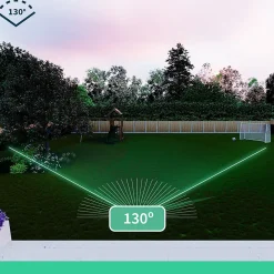 Arlo Caméra De Surveillance-2 caméras de vidéosurveillance extérieures 2K blanches Essential2