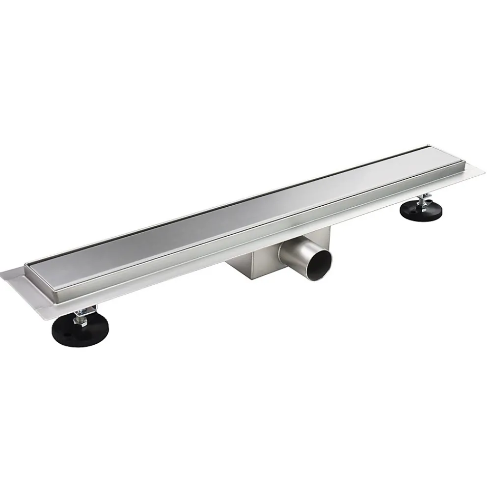 Saniverre Evacuation De Douche-Caniveau de douche Italienne DALA inox L.120 cm anti-odeurs + filtre, drainage performant -