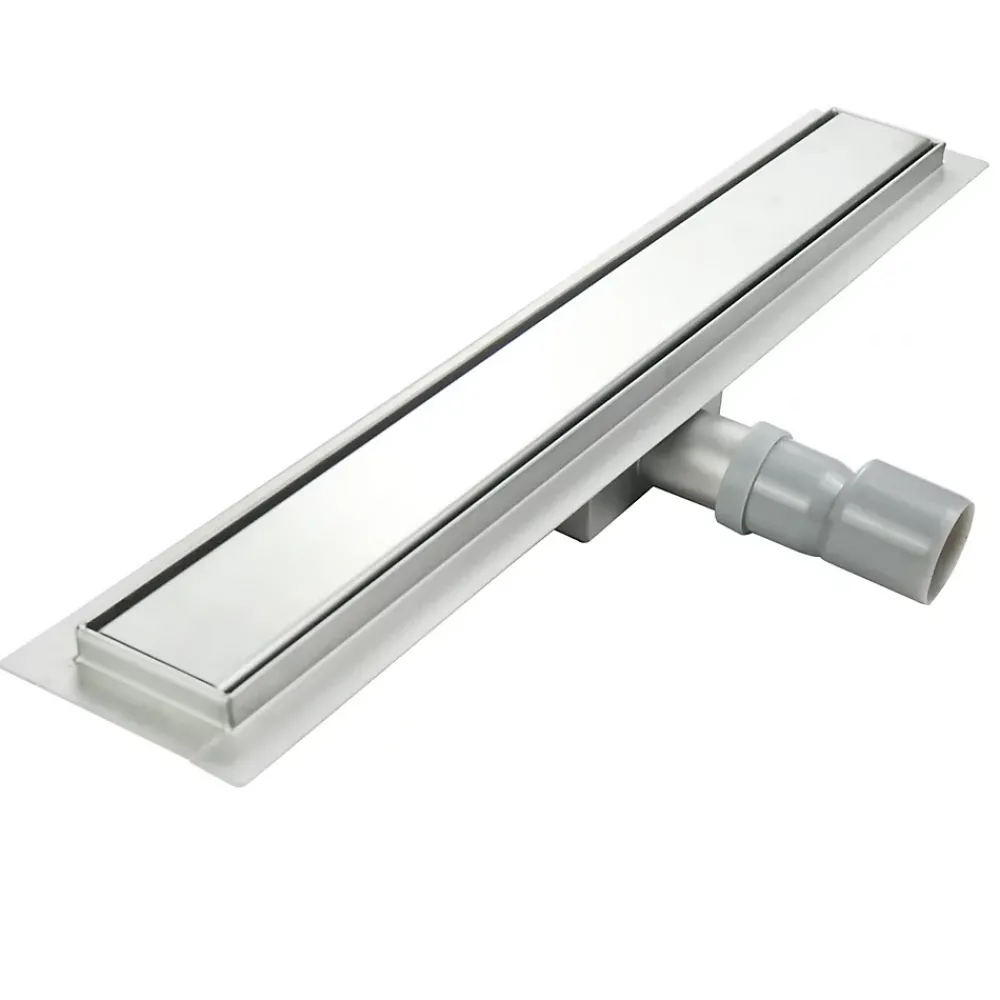 Saniverre Evacuation De Douche-Caniveau de douche Italienne DALA inox L.120 cm anti-odeurs + filtre, drainage performant -