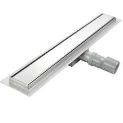 Saniverre Caniveau de douche Italienne DALA inox L.60 cm anti-odeurs + filtre, drainage performant -