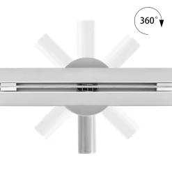 Saniverre Caniveau de douche italienne slim DEKI L.70 cm acier inoxydable avec siphon 360, drainage performant