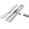 Saniverre Evacuation De Douche-Caniveau de douche Italienne DALA inox L.90 cm anti-odeurs + filtre, drainage performant -