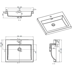 Bernstein Evacuation De Douche-Caniveau de douche à l'italienne Acier inox à carreler avec Siphon, Drain de cabine Filtre anti-odeurs - FlexGT01-3 - 70cm