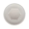 Vis Express Capuchon plastique Vis Diamètre 6.3 Surplat 10 RAL9010 blanc pur - 1 pièce