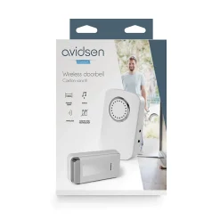 Avidsen Carillon Sans Fil Enfichable Sans Fil Sans Pile -