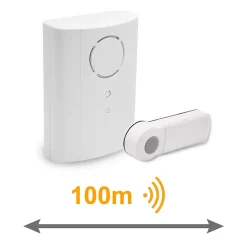 Extel Visiophone-Carillon sans fil à fixer ou poser Carillo - Portée 100 m - - 061007