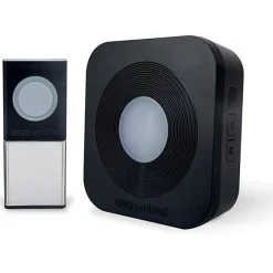 SCS Sentinel Carillon sans fil - - 200 metres - SimplyBell - Noir