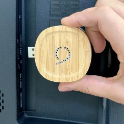 Avidsen Carillon USB sans fil sans pile Bamboo - - 102502
