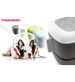Thomson Sonnette Et Carillon-Carillon Vert Sonnette porte MP3 16 GB et Flash portée Sans Fil 300m