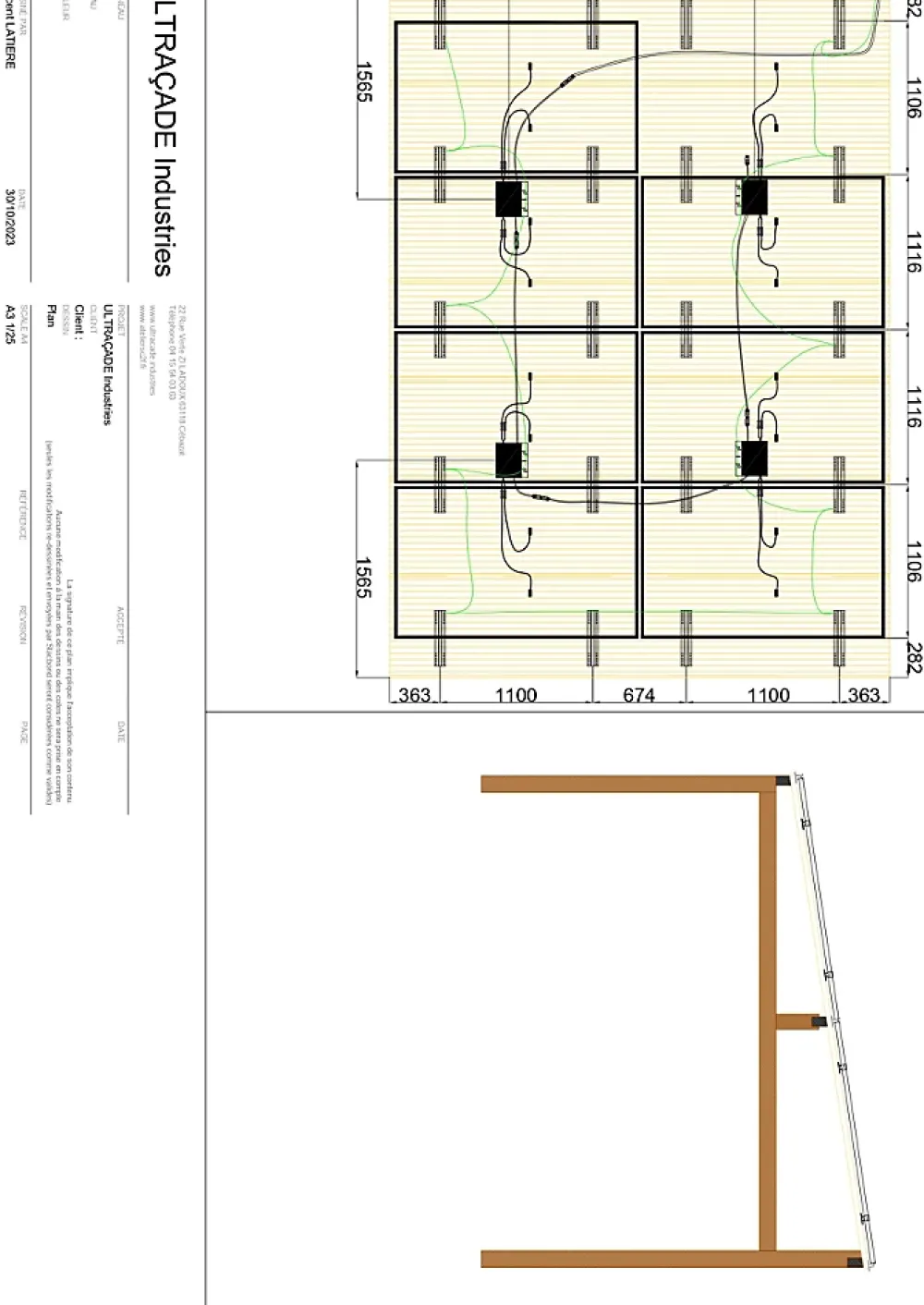 Ultrawatt Panneau Solaire Plug And Play|Panneau Solaire À Faire Poser-Carport solaire avec panneaux photovoltaïques design 3000
