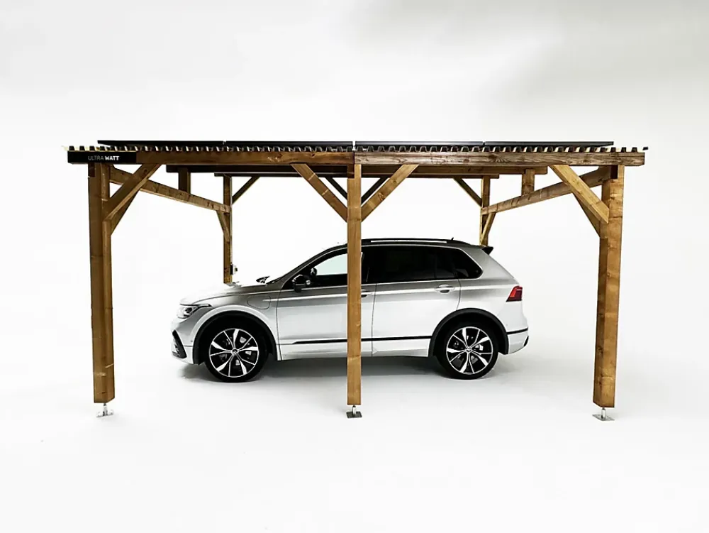 Ultrawatt Panneau Solaire Plug And Play|Panneau Solaire À Faire Poser-Carport solaire avec panneaux photovoltaïques design 3000