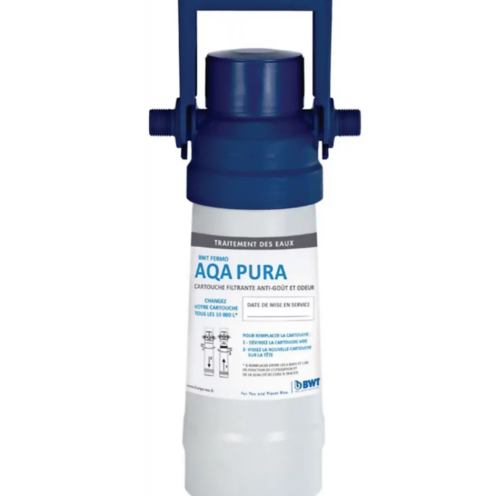 Filtration Évier-Cartouche antitartre sous évier BWT AQA Pura