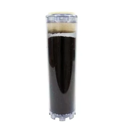 Toodo Filtre Anti Calcaire-Cartouche Charbon Actif 9 pouces 3/4 - Elimination du Chlore+Mauvais Goût et Odeurs pour l'Eau de Boisson