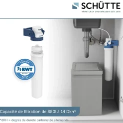 Schütte Cartouche Filtrante BWT pour mitigeur filtrant AQUASTAR Pro