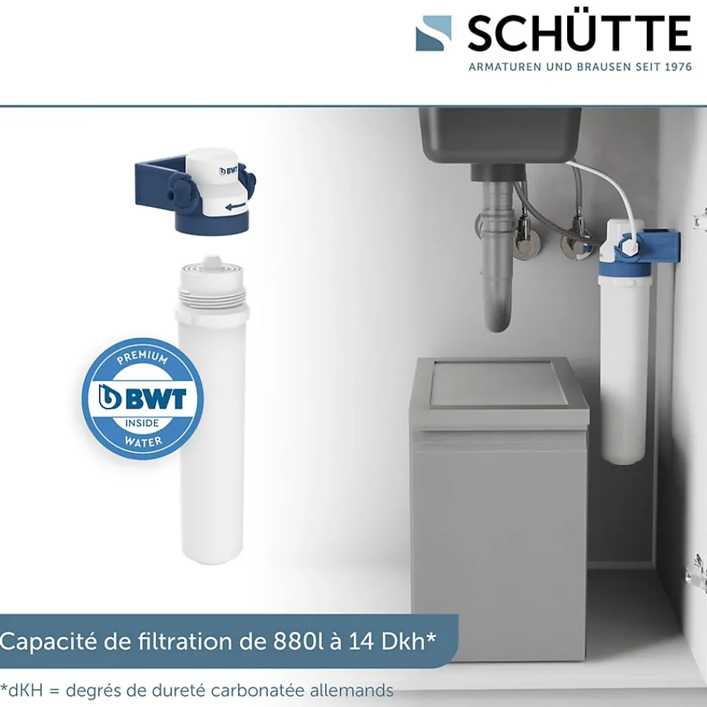 Schütte Cartouche Filtrante BWT pour mitigeur filtrant AQUASTAR Pro