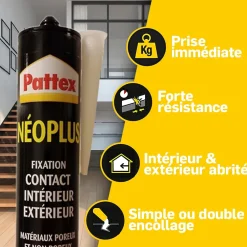 Pattex Colle-Cartouche Neoplus 345g vendue par 3 pièces