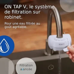 Brita Filtration Évier-Cartouche pour système de filtration sur robinet ON TAP V