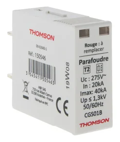 Thomson Cartouche rechange parafoudre modulaire