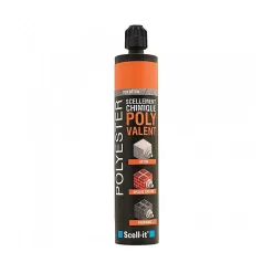 Scell-It Cheville Scellement Chimique-Cartouches scellement chimique ton gris béton Polyvalent F 300ml